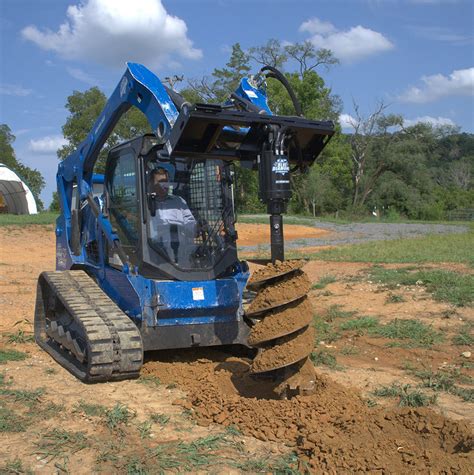 skid steer planetary auger|heavy duty skid steer auger.